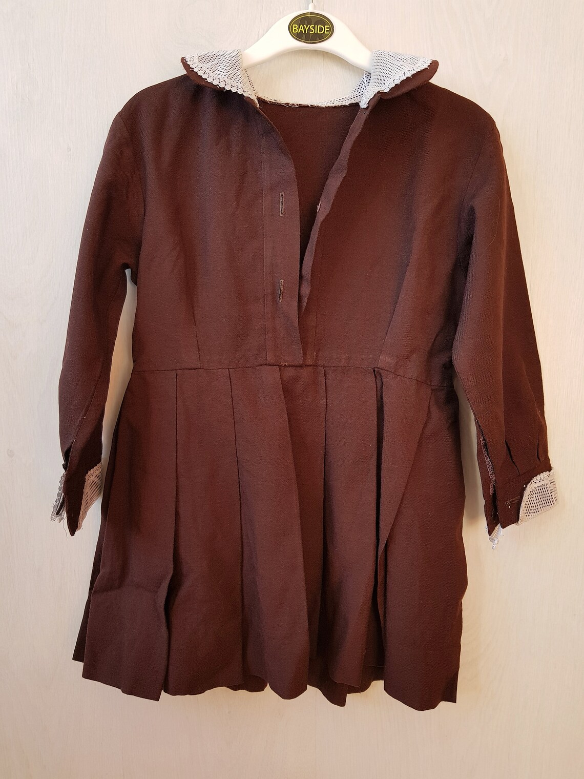 Vintage Soviet School Uniform for Girls 5 6 Years Brown Etsy