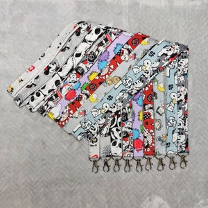 Fun Cartoon Character Neck Lanyards