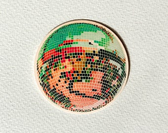 Disco Mirrorball Sticker