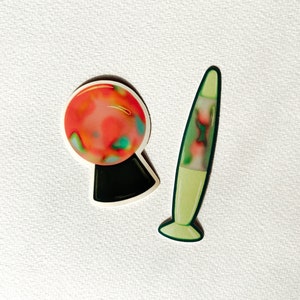 Retro Lava Lamp Stickers