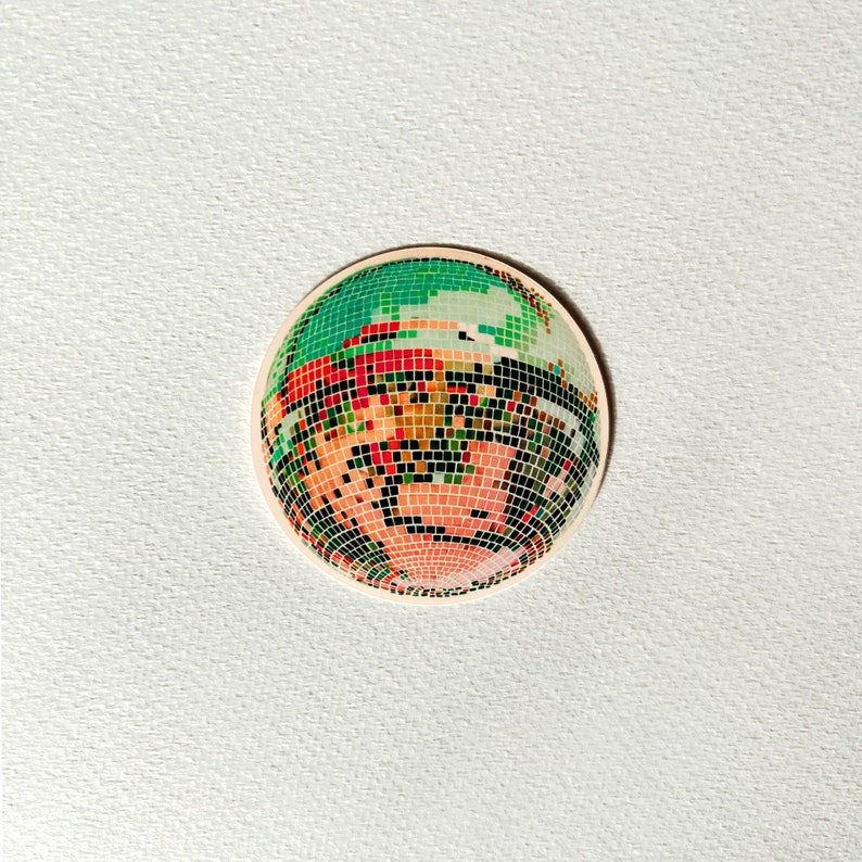 Rainbow discoball