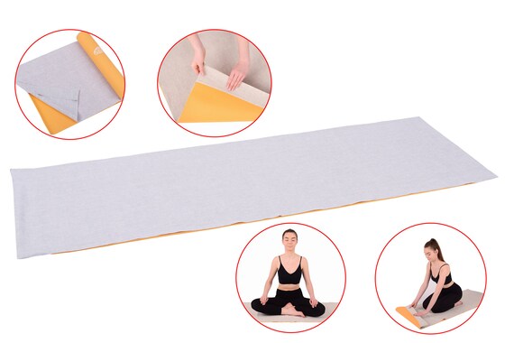 linen yoga mat