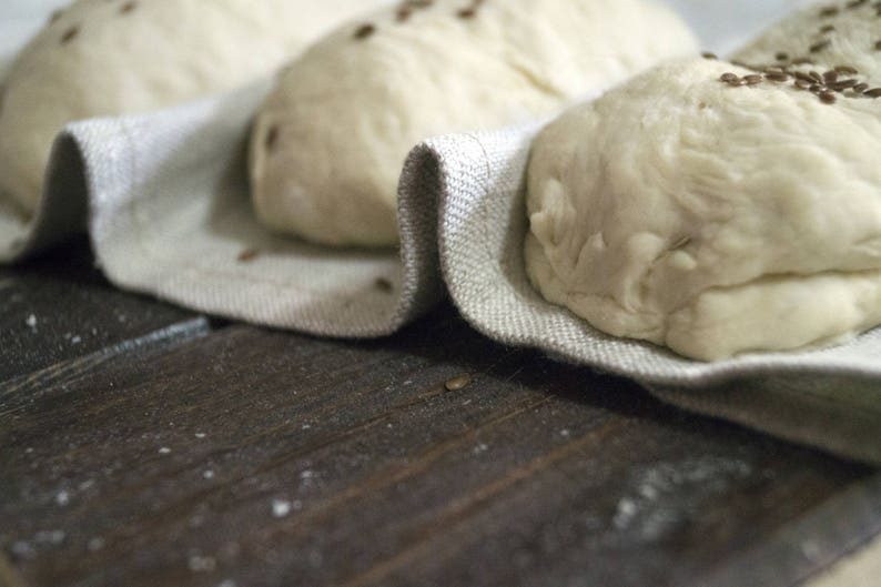 Bakers Couches Pure Flax Linen 100 Bake Ware Canvas Bread Etsy