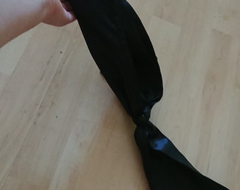 Black Satin Blindfold