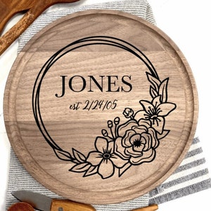 Personalized Cutting Board - Engraved Cutting Board, Custom Cutting Board, Wedding Gift, Housewarming Gift, Anniversary Gift, Christmas