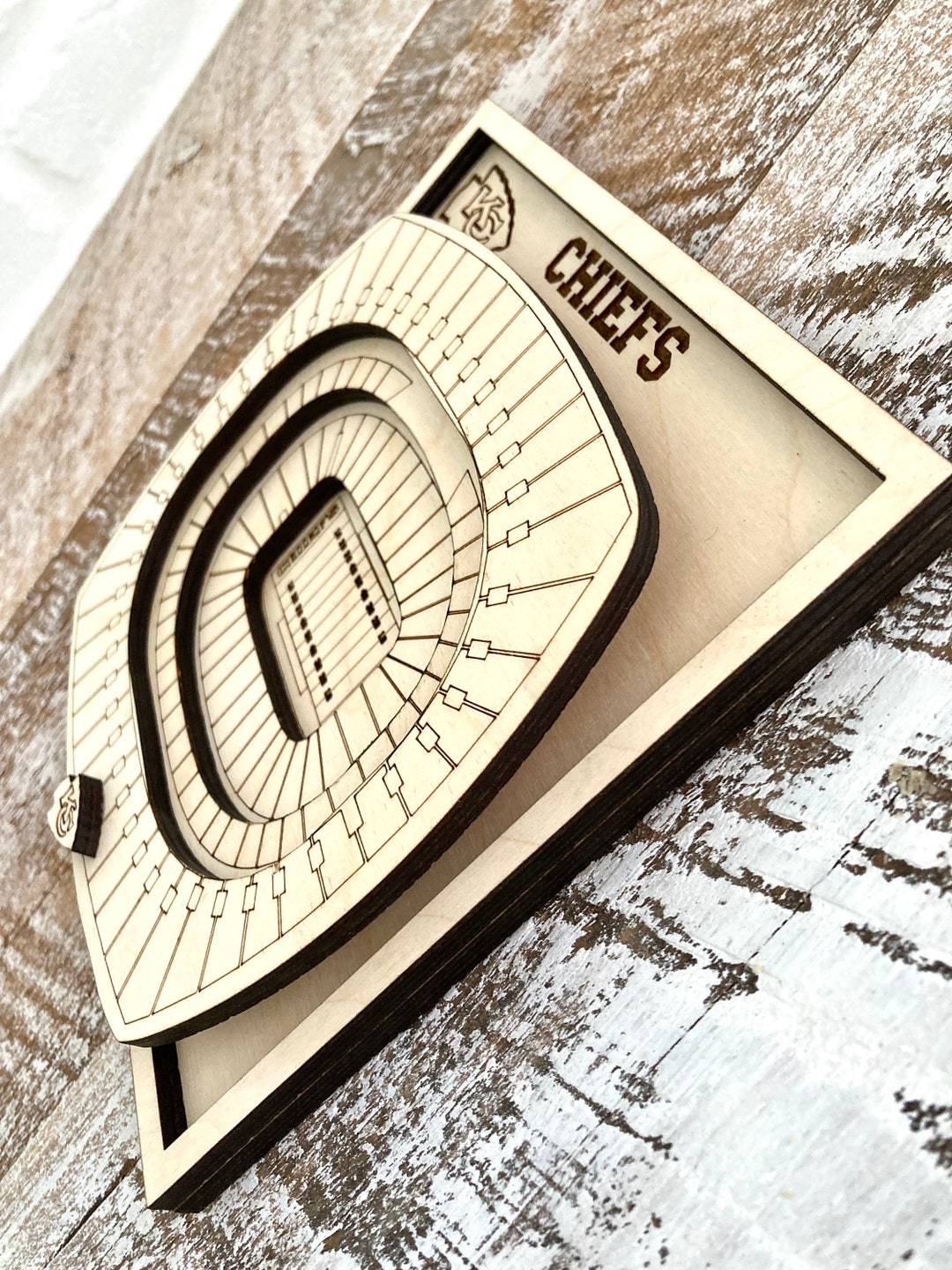 Football Stadium, 3D Model, Football Field, Laser Cut Football Stadium