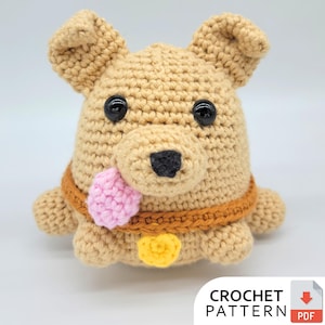 Labrador Dog Crochet Pattern – Beginner-Friendly Amigurumi PDF Instructions Booklet