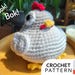 Chubby Chicken Amigurumi Crochet Pattern: PDF Digital Download ...