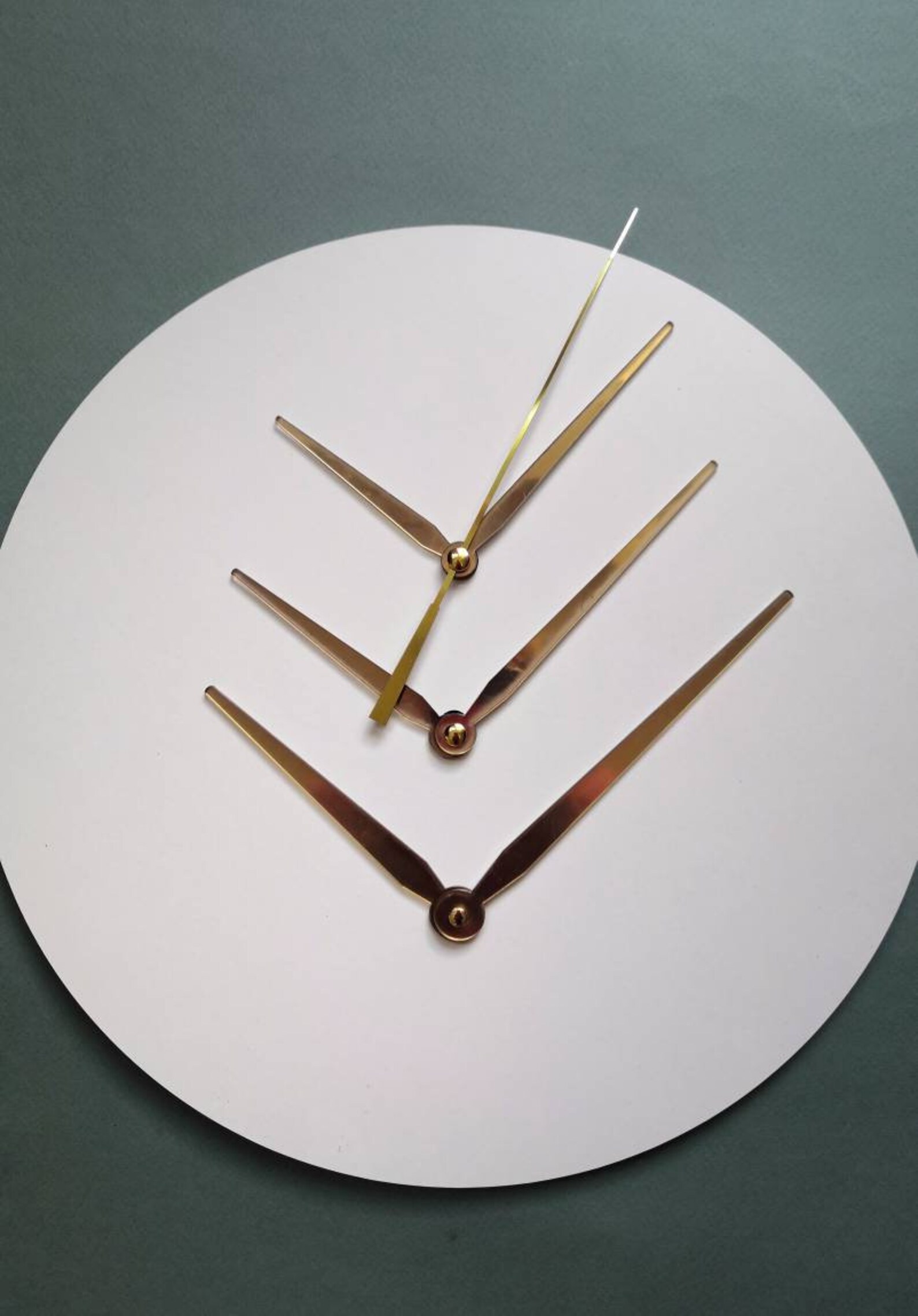 Shiny Golden / Silver Clock Hands for Resin Epoxy Wall Clocks Etsy