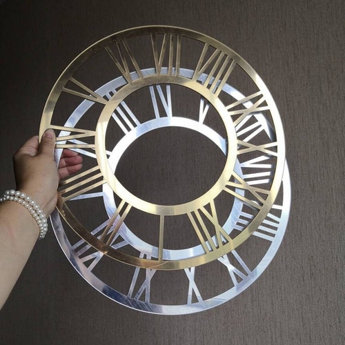 D 1855 Cm Elegant Clock Face for Resin Epoxy Wall Clocks Etsy