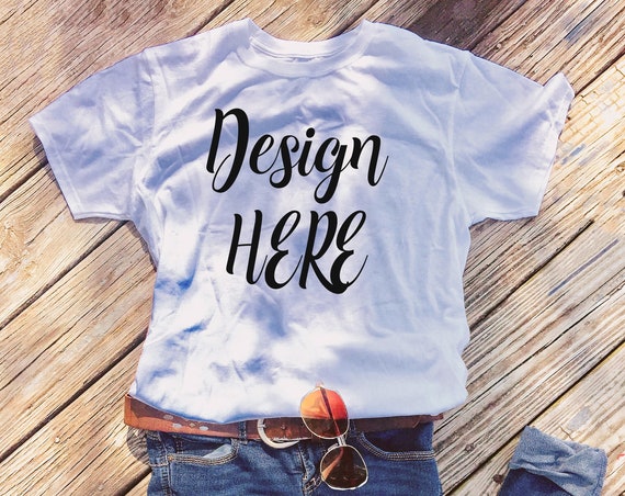 Mockup Shirt T-Shirt Mock Up Files Instant Downloading File