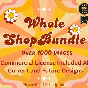 Whole Shop PNG Bundle – Lifetime Access | Clipart, Sublimation, Digital Graphics | Cute Cartoon Art & Designs | Limited Time Offer