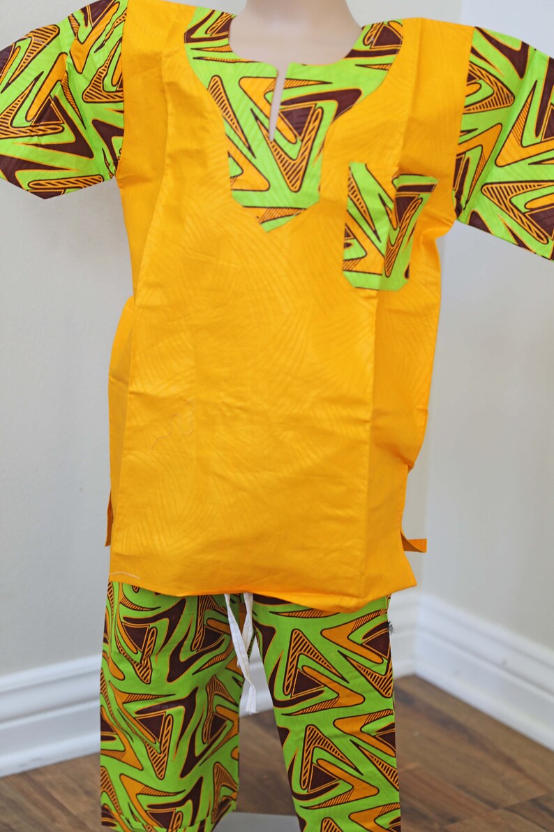 Boys Ankara SHORTS Set Dashiki Kids Ankara Set African Kids Etsy