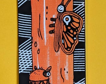 buggy boys handmade bookmark