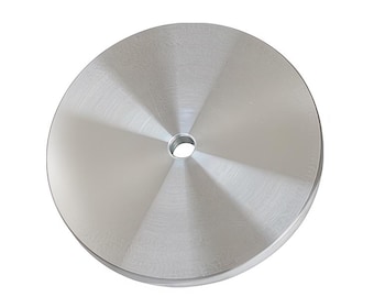 6&quot;x1/2&quot; Tin Polishing Faceting Plate Lap Disc(little scratch)