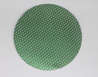 12" Diamond Dot Lap Disk 80 Grit | Magnetic Polishing Pad for Stones & Glass
