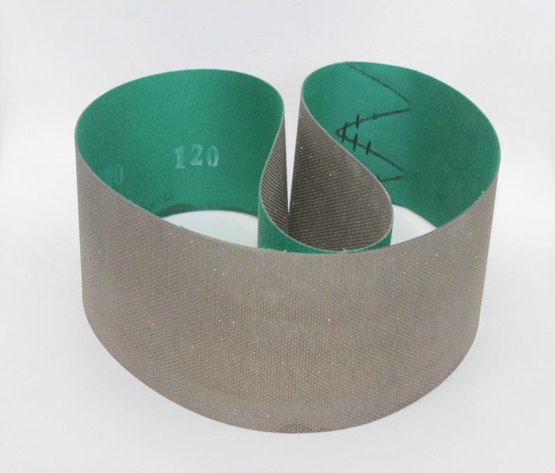 330mmx8mm Flexible Diamond Coated Abrasive Finishing Sanding Belts for