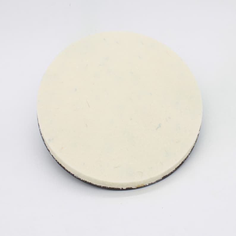 6 Felt Polishing Pad With for Glass, Ceramic, Porcelain, Tile