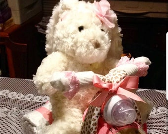 Custom Tricycle and Quad Diaper Cakes