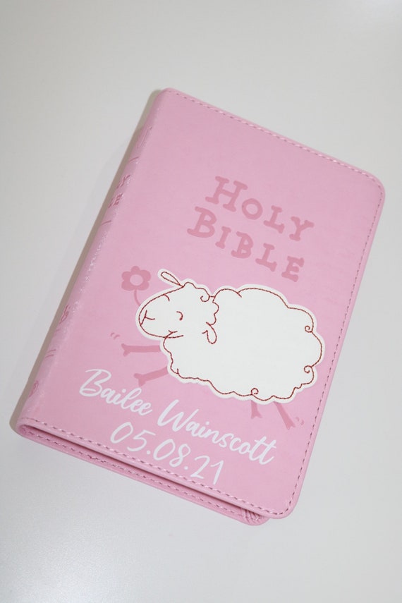 Personalized Children's Bible- Gift Holy Bible, Faux Leather