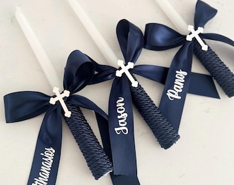 Custom Baptism Palm Sunday Candle| Easter Candle| Personalized candle| Palm Sunday Candles| Greek Easter| Orthodox Easter , Carriage Candle|