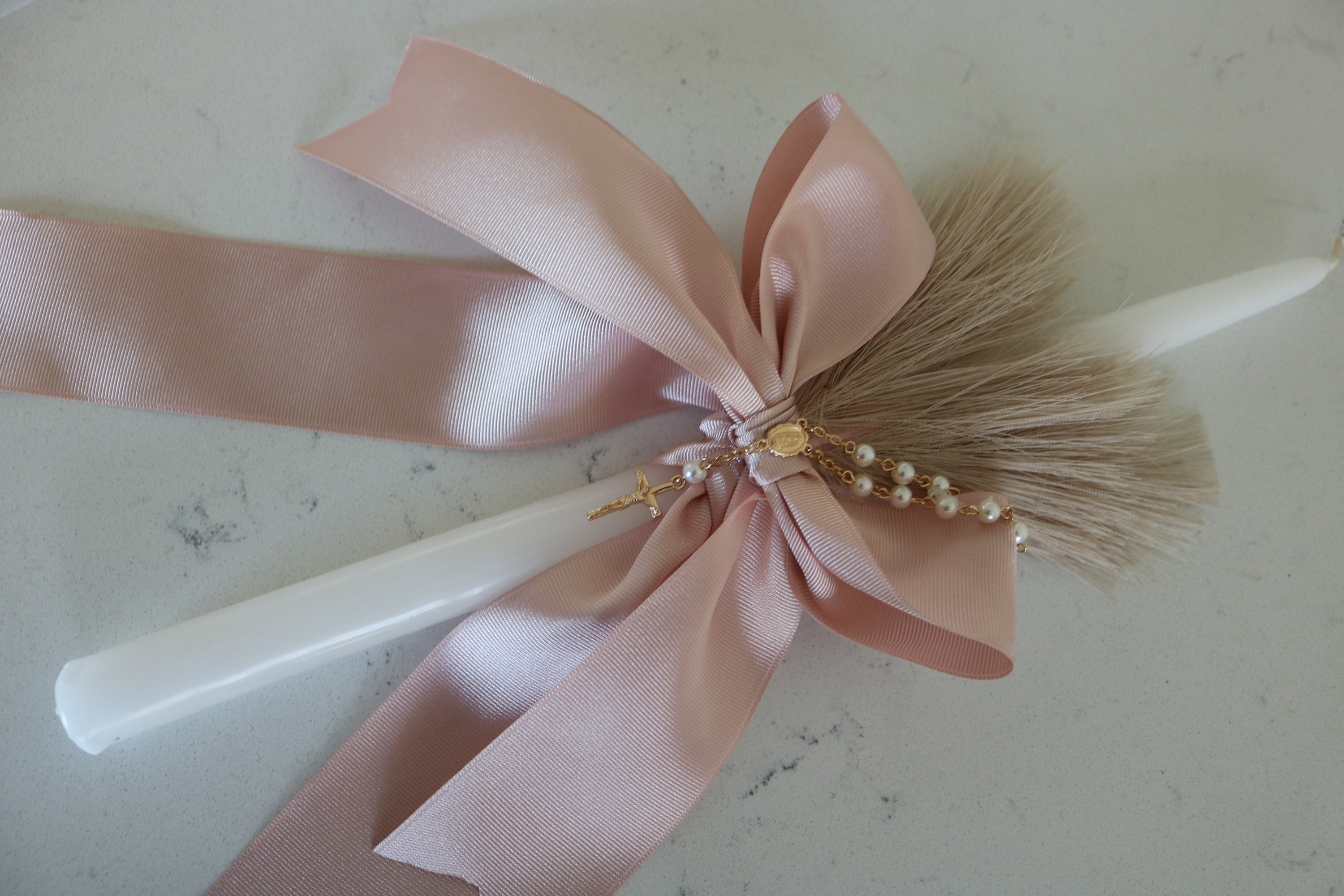 Custom Baptism Palm Sunday Candle| Easter Candle| Personalized Candle ...