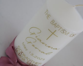Custom Baptism Palm Sunday Candle| Easter Candle| Personalized candle| Palm Sunday Candles| Greek Easter| Orthodox Easter , Carriage Candle|