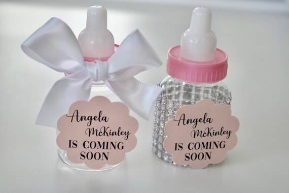 Baby Bottle Shower Favors Baby Girl Its a Girl Baby Shower