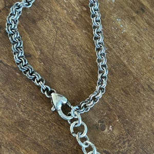 Brighton chain necklace with filigree ball silver tone bild 2