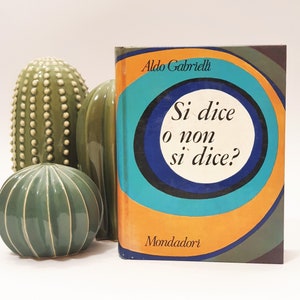 Italian Dictionary - Is it said or not? Guide to spoken and written Italian - Aldo Gabrielli - Mondadori - 1969