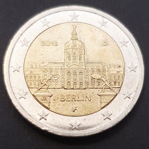 Commemorative 2 euro coin - Germany 2018 Berlin, series dedicated to the Länder