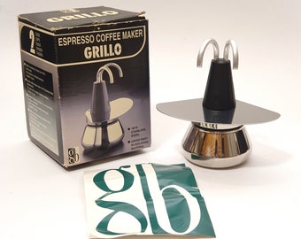 GUZZINI ZAZA 3カップ、ヴィンテージイタリアンコーヒーメーカー