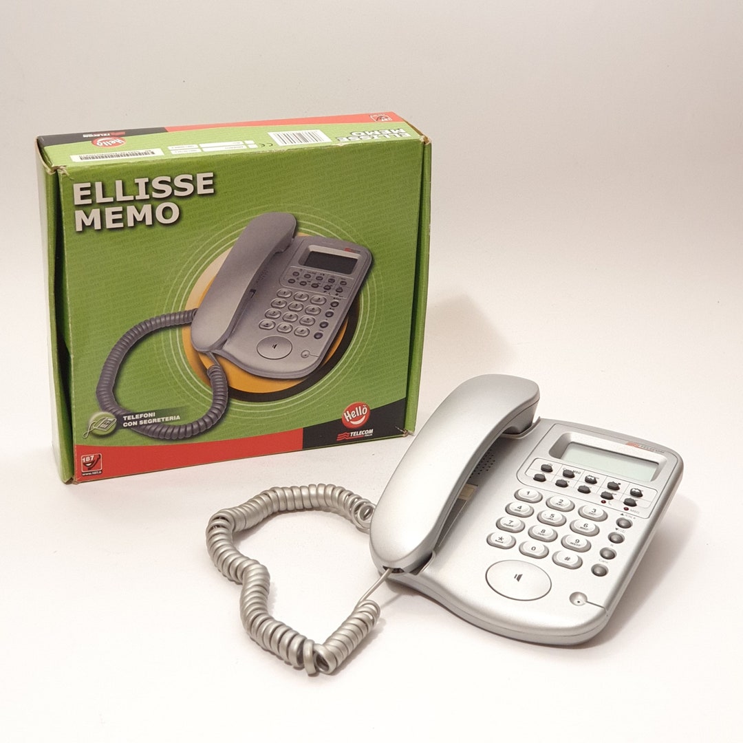 Vintage Italian Landline Telephone Telecom Italia 