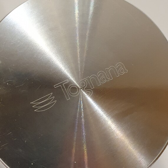 Cafetera italiana Tognana de aluminio con bricco de porcelana | Etsy España
