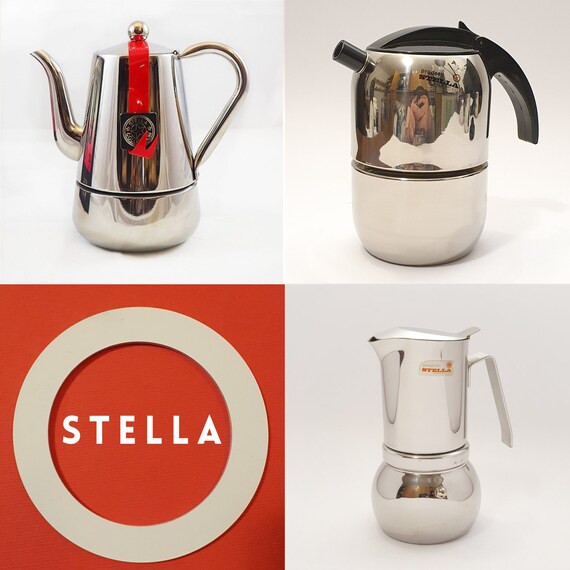 Set 4 tazzine caffè con piattino Bialetti giostra Cielo Stellato su Set 4 tazzine caffè con piattino Bialetti giostra Cielo Stellato su