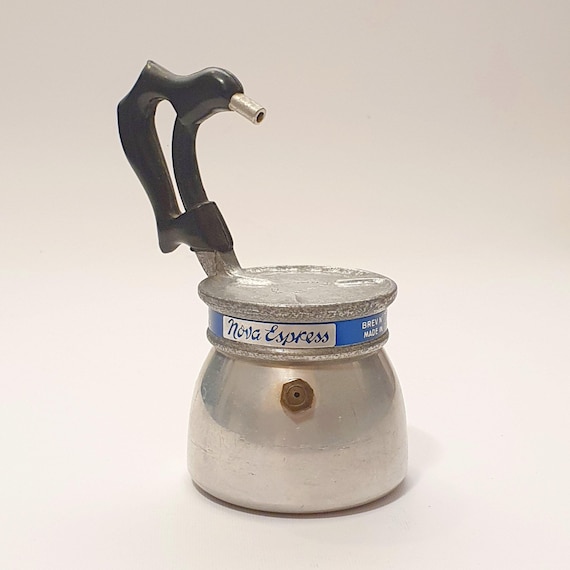 Vintage Italian Coffee Maker Designed by IRMEL "nova Espress Export" in  Pure Aluminum / Moka Espresso Coffee Maker for 1 Cup - Etsy