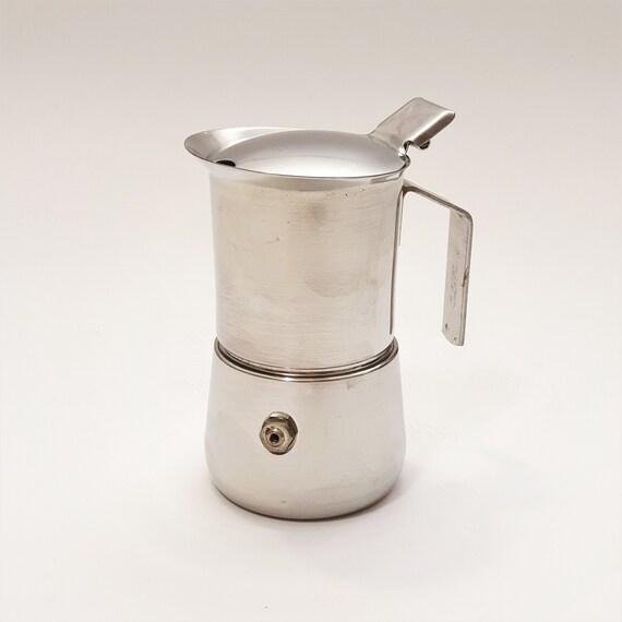 Pequeña cafetera italiana vintage moka diseño espresso de | Etsy España