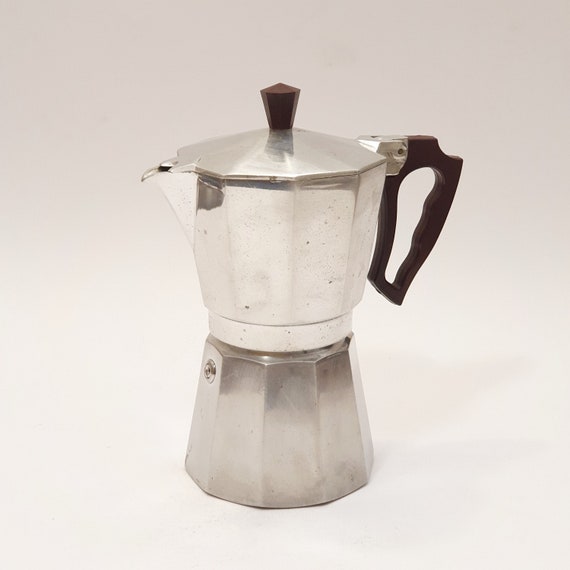 Italian Coffee Pot Moka Aluminum Coffee Maker Covered Espresso