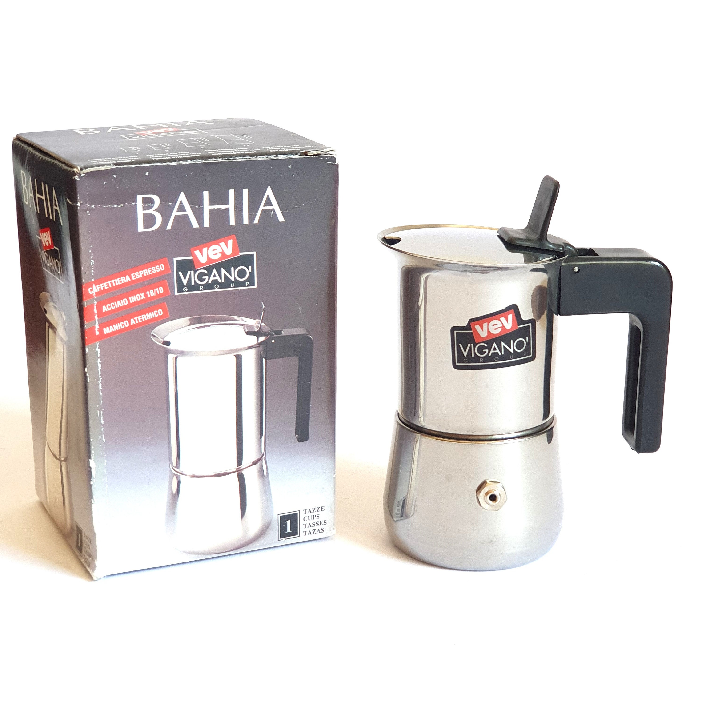 CAFETIERE ITALIENNE PERCOLATEUR 2 TASSES INDUCTION - WEIS