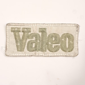Patch patch vintage spare parts and auto parts automobilia Valeo vintage 80s-90s / workshop motorsport automotive mechanic