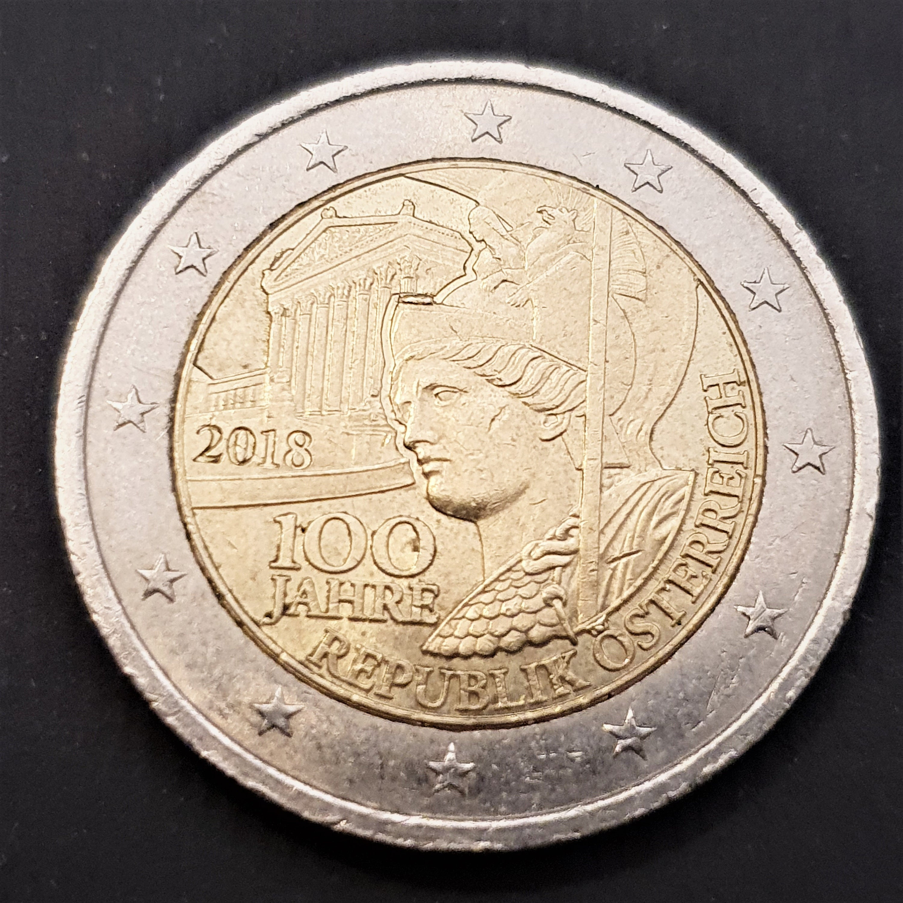 Pièce 2 Euros Republik österreich 2018 Valeur 2 Euro Commemorative Commemorative Coin Austria 2018 - Etsy New Zealand