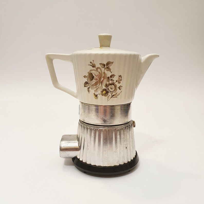 Flame Coffee Maker Italian Vintage Electric Girmi With Etsy