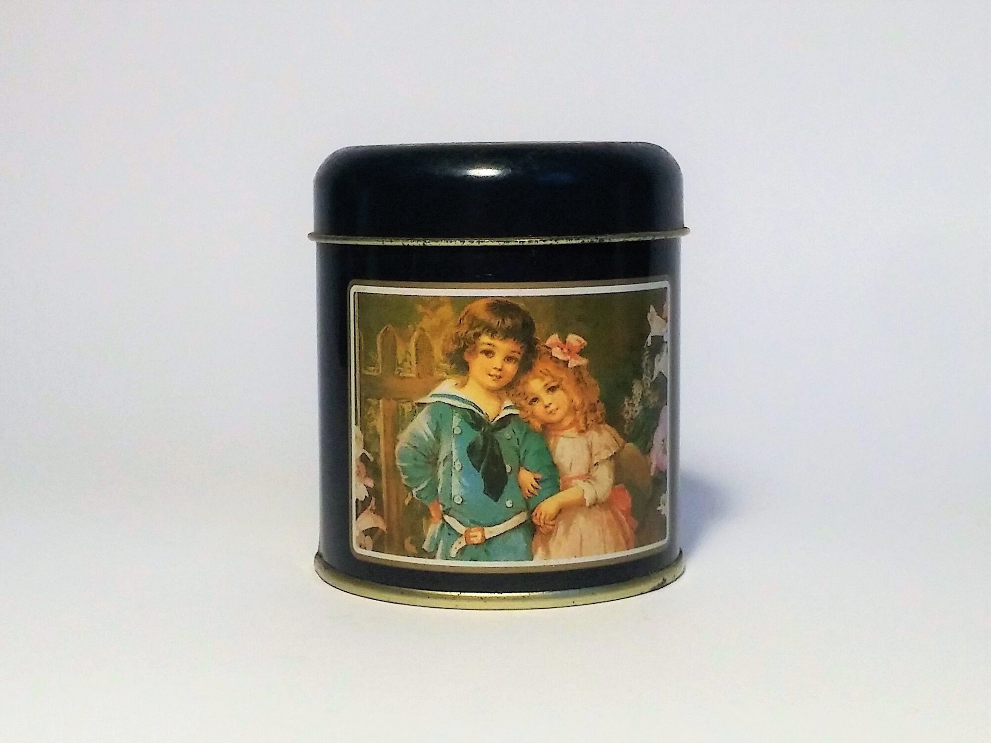 Contenitore Tin argento e bianco e nero, Rettangolare in Metallo, 6 Pezzi Piccola Scatola Portaoggetti per la Casa per Caramelle, Chiavi, Orecchini