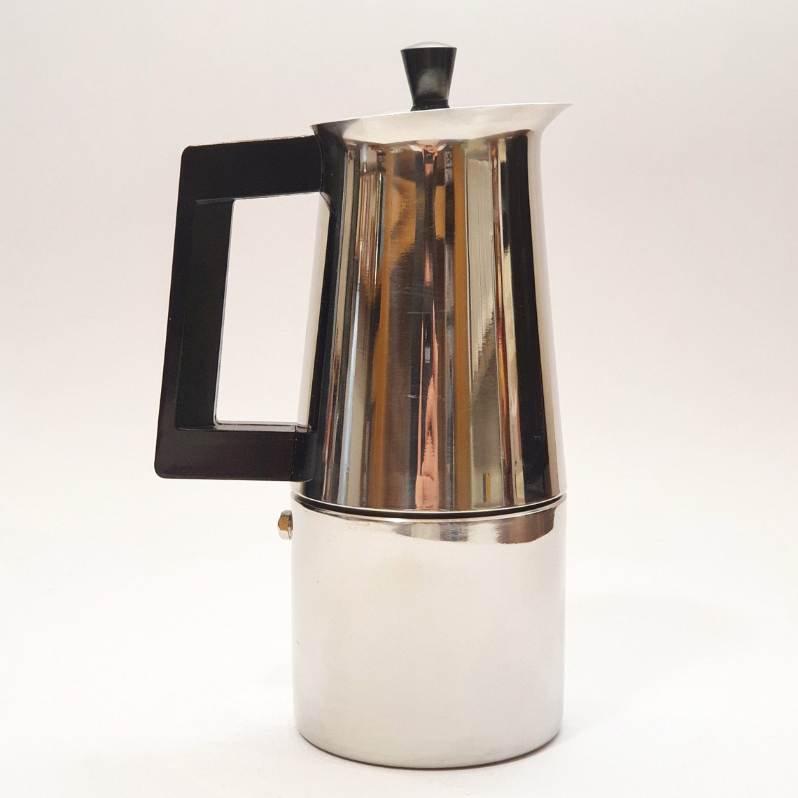Vintage Italian Coffee Maker Alfa Tracanzan 70s in Stainless Etsy