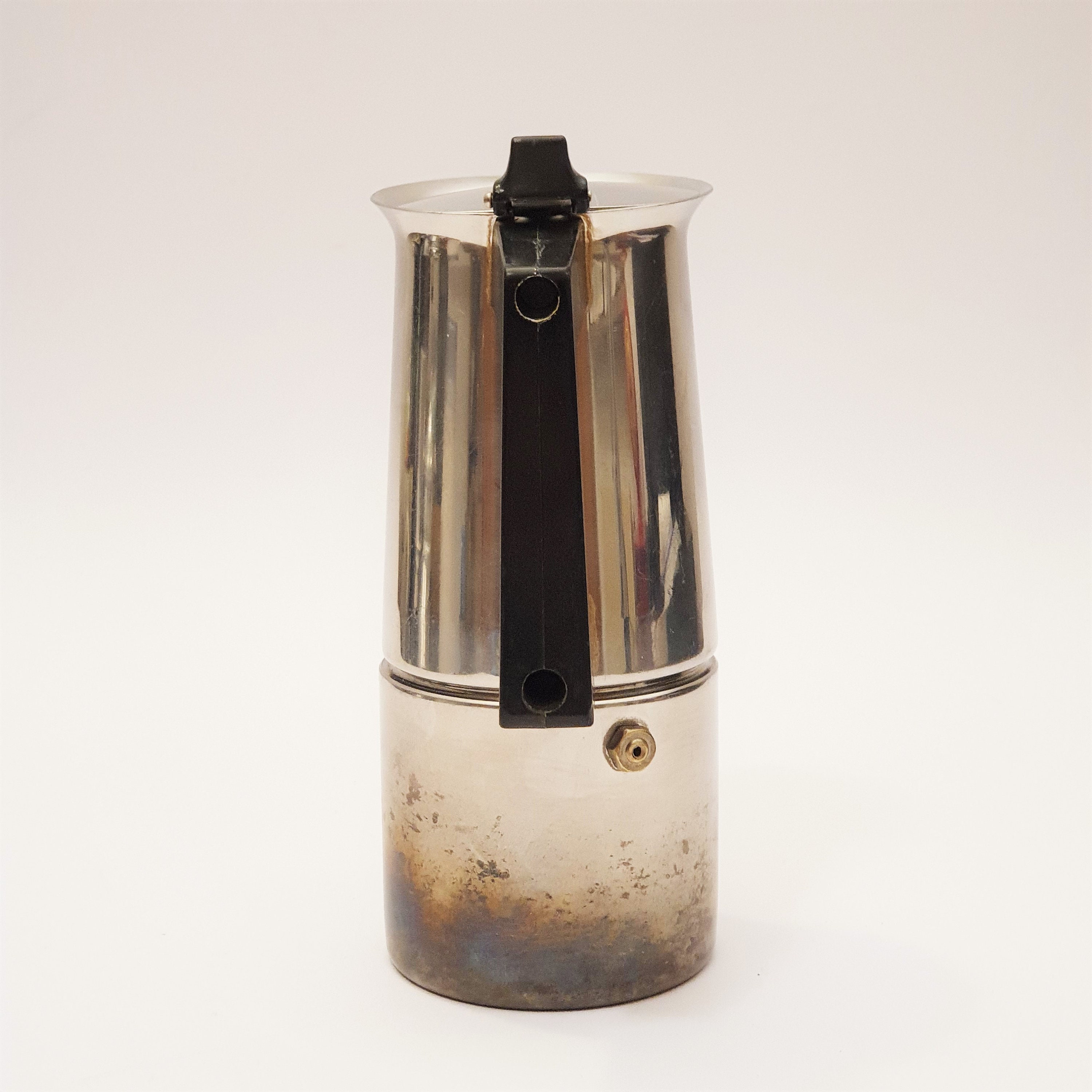 Vintage Italian coffee maker, Moka espresso coffee Alfa Tracanzan 3