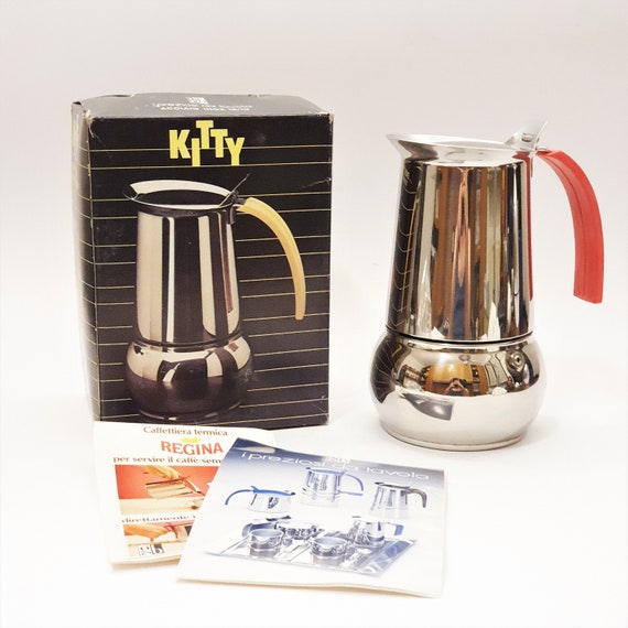 Vintage Italian Coffee Maker Design 