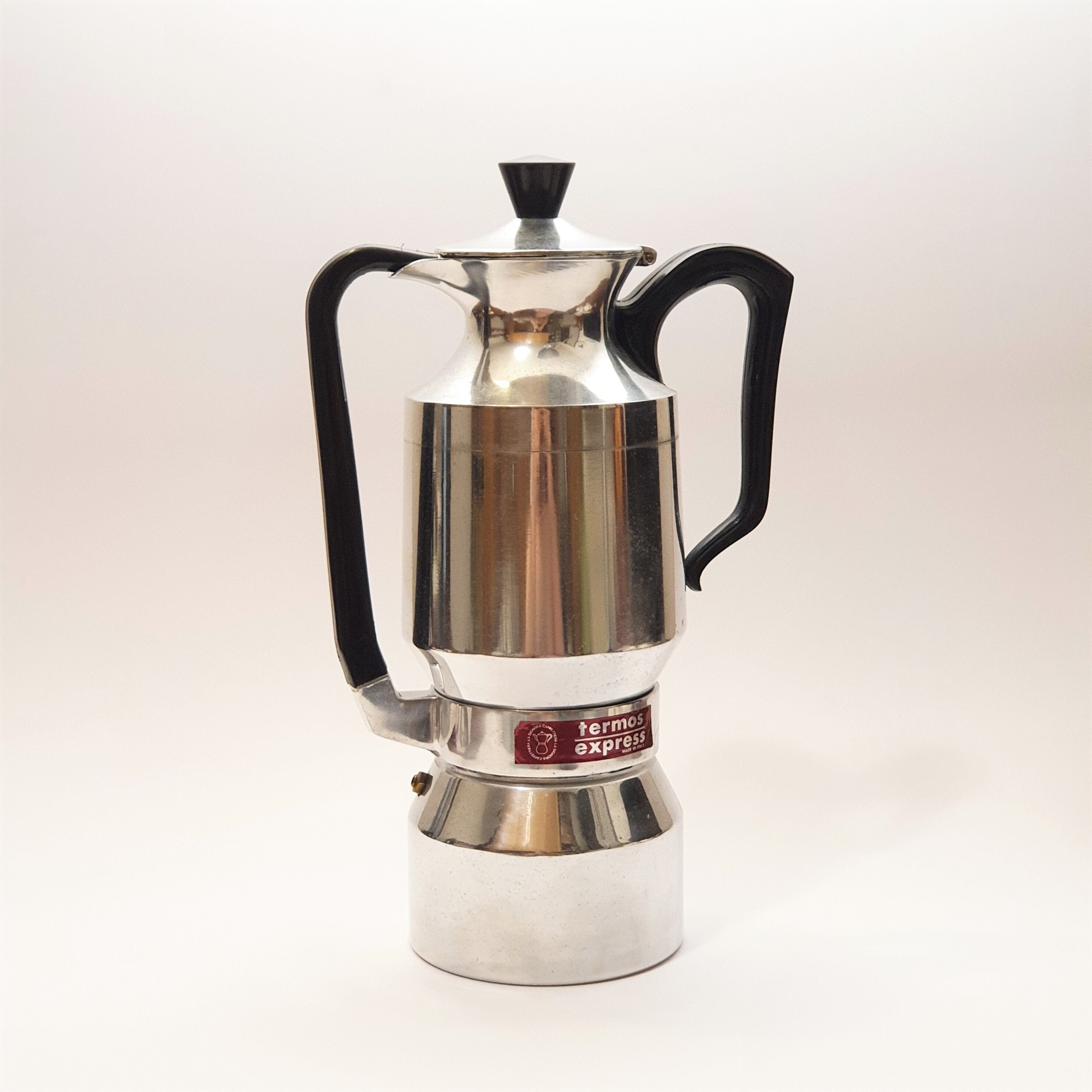 Vintage Italian aluminum coffee maker espresso coffee maker Sheratonn