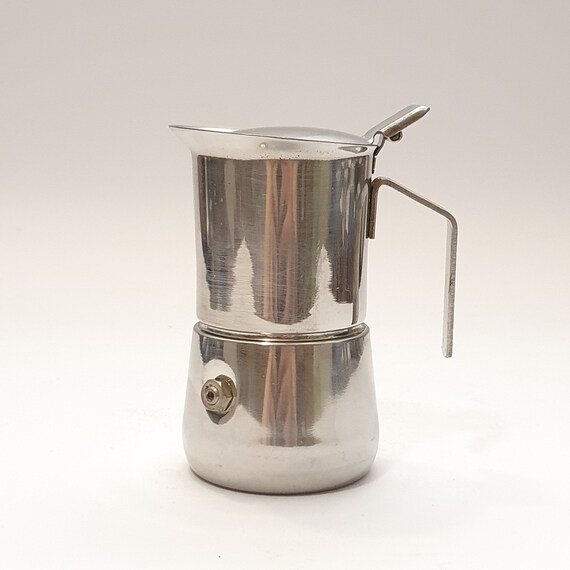 Pequeña cafetera italiana vintage moka diseño espresso de | Etsy España