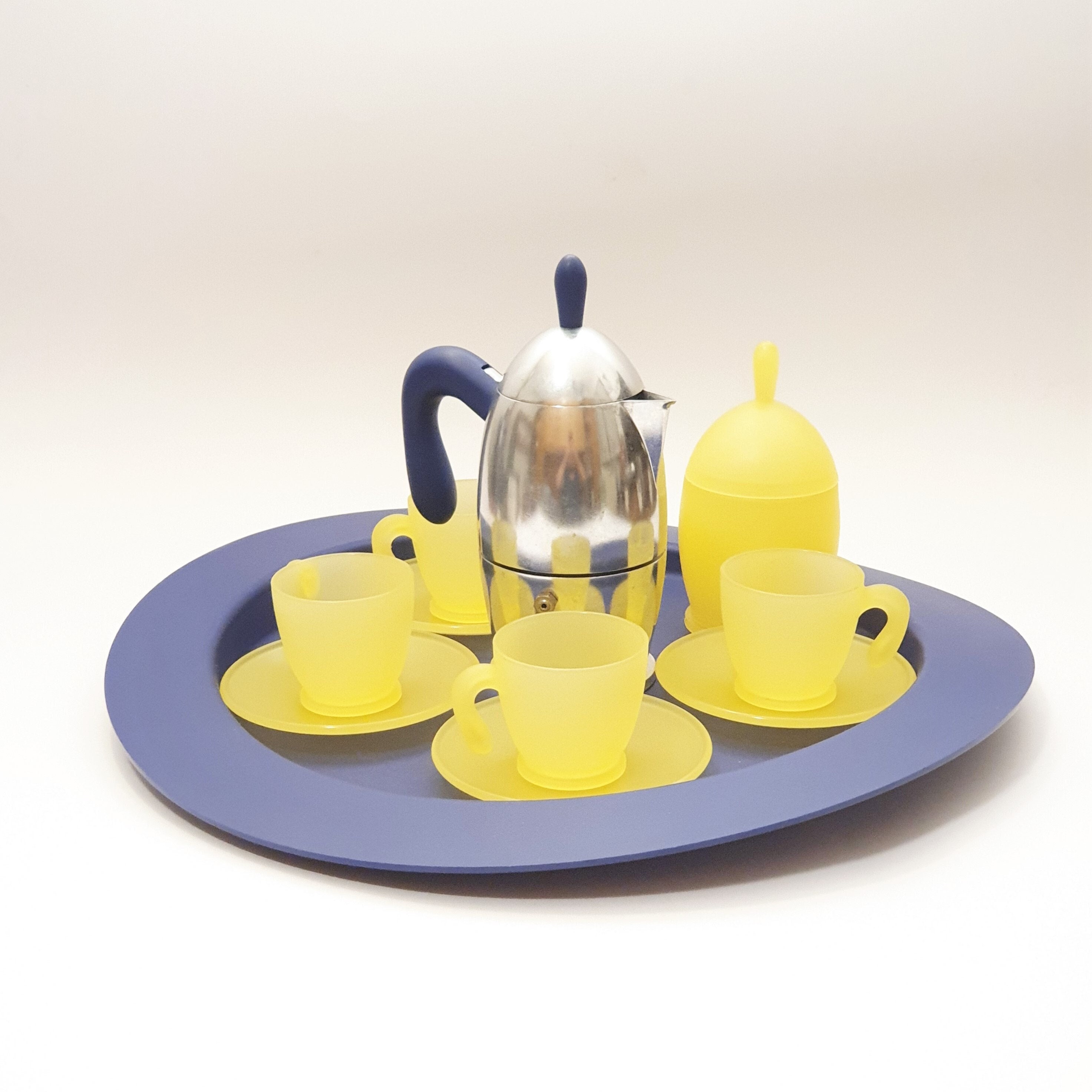 Vintage Coffee Service of the 90s Guzzini Series 
