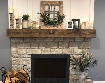 Fireplace Mantel Etsy